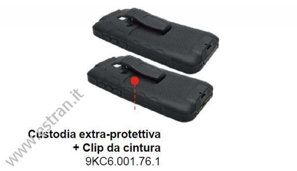 PRO M - CUSTODIA EXTRA-PROTETTIVA + CLIP DA CINTURA
