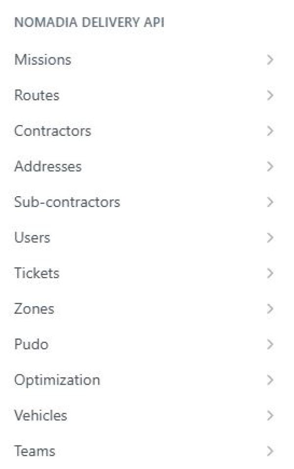 DELIVERY API