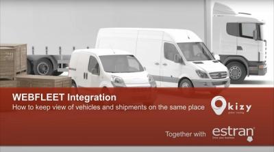 What can be gained from integration Use case of WEBFLEET and Kizy Tracking